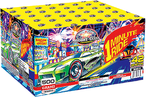 1 Minute Ride 42 Shot BS8016 (Case of 6)