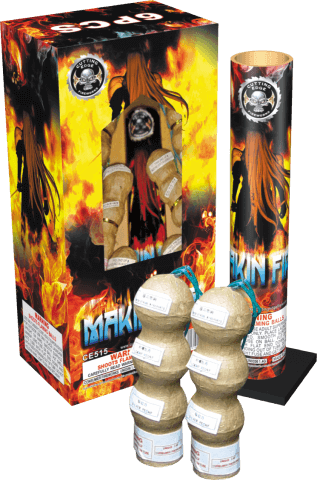 Makin Fire 6 Shot Triple Break Artillery Shells (Case of 12/6)